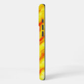 Flame Flow – Abstract vuur geïnspireerd iPhone Hoesje (Linkerkant)