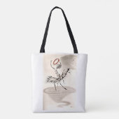 Flame & Flow-Tas Tote Bag (Achterkant)