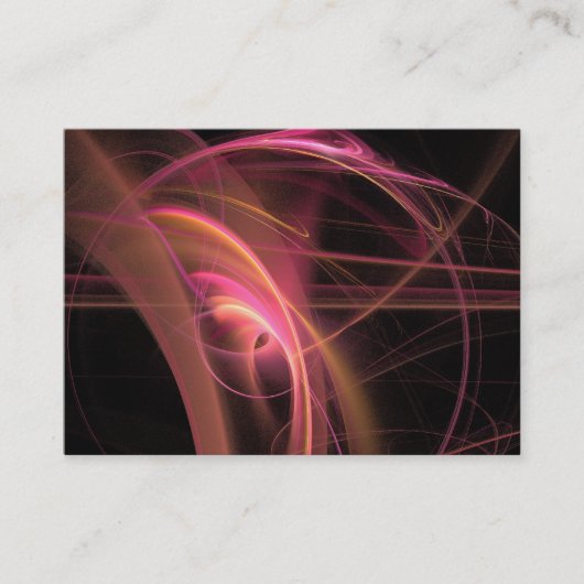 Flame Fractal 03 Visitekaartje (Voorkant)