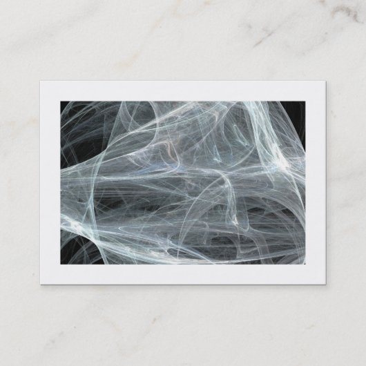 Flame Fractal 04 (grenzend) Visitekaartje (Voorkant)