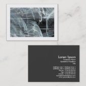 Flame Fractal 05 (grenswaarde) Visitekaartje (Voorkant / Achterkant)