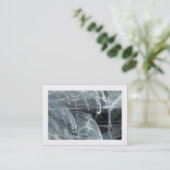 Flame Fractal 05 (grenswaarde) Visitekaartje (Staand voorkant)