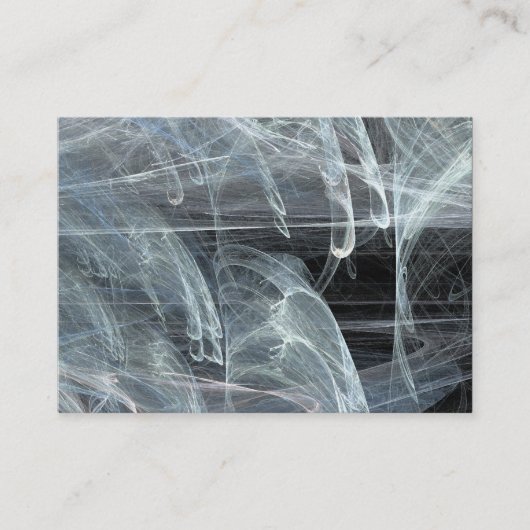 Flame Fractal 05 Visitekaartje (Voorkant)