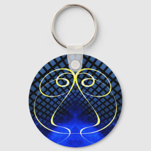 Flame Fractal 45 Sleutelhanger