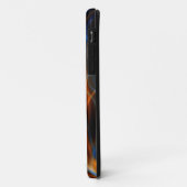 Flame Fractal iPhone Case (Achterkant/links)