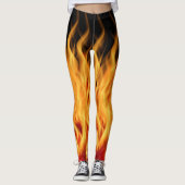 Flame Fusion Leggings: Ontsteek je stijl Leggings (Voorkant)