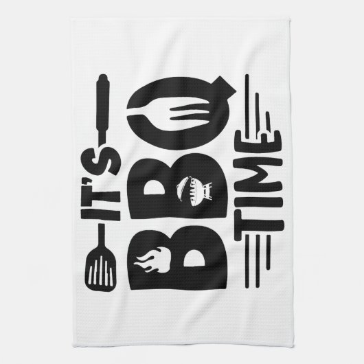 Flame-grilled Delight Theedoek (Verticaal)