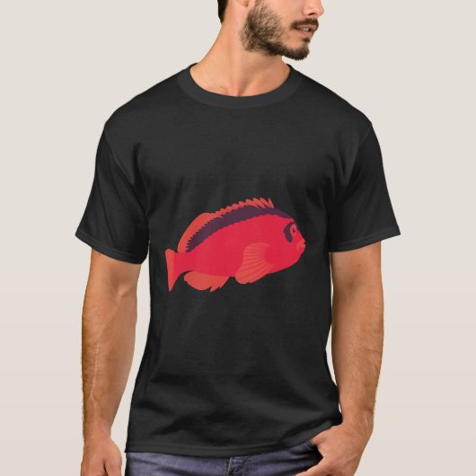 Flame Hawkfish T-shirt (Voorkant)