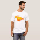 Flame Horse T-shirt (Voorkant volledig)