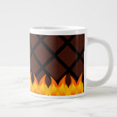 Flame Kissed Steak Grilling Grote Koffiekop (Rechts)