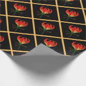 Flame Lily Gloriosa Cadeaupapier (Hoek)