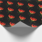 Flame Lily Gloriosa Cadeaupapier (Hoek)
