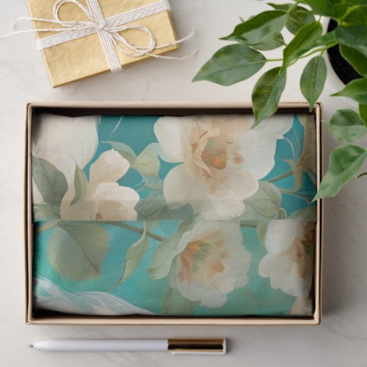 Flame Lynx Point Siamese portretkunst Tissuepapier (Geschenk)