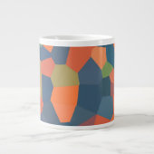 Flame, Midnight, Green Jumbo Mok (Voorkant)