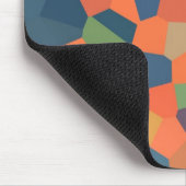 Flame, Midnight, Green Mousepad Muismat (Hoek)