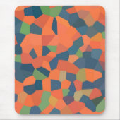Flame, Midnight, Green Mousepad Muismat (Voorkant)