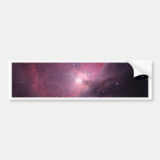 Flame Nebula Bumpersticker (Voorkant)