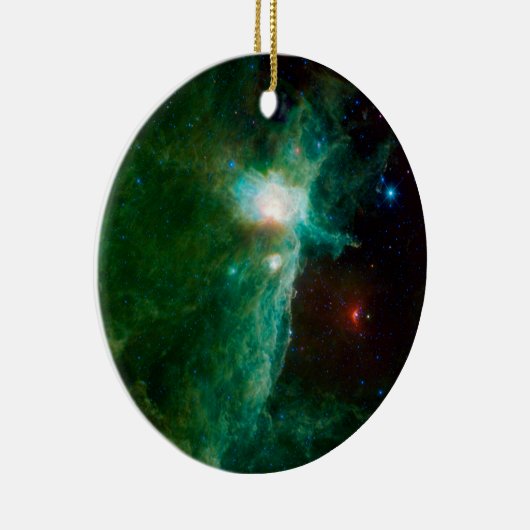 Flame Nebula NASA Keramisch Ornament (Rechts)