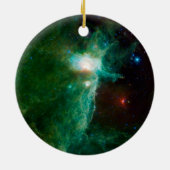 Flame Nebula NASA Keramisch Ornament (Achterkant)