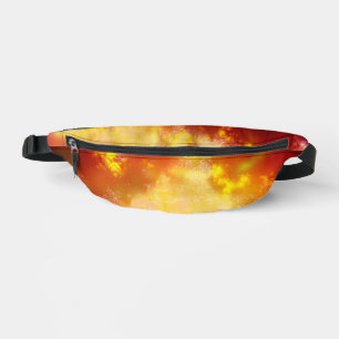 Flame Night Sky Heuptasje