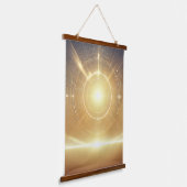 Flame of Light Hangend Wandkleed (Gebogen)