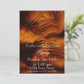 Flame Party 3 nodigt volledig uit Kaart (Staand voorkant)