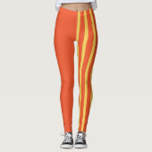 Flame & Primrose Gele Jester-broek Leggings (Voorkant)