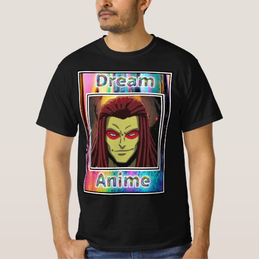 Flame Racer Dream Anime T-shirt (Voorkant)