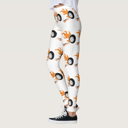 Flame Rider Moto Leggings (Links)