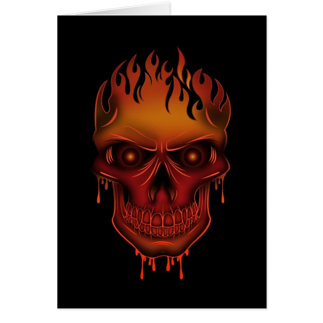 Flame Skull (Voorkant)