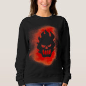 Flame Skull Trui (Voorkant)