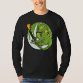 Flame Thrower Flamethrower Hot Burn Dragon T-shirt (Voorkant)