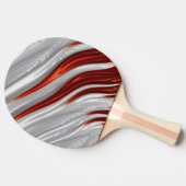~ FLAME THROWER ~ Origineel Fractal ~ Ping Pong Pa Tafeltennisbatje (Zijkant)