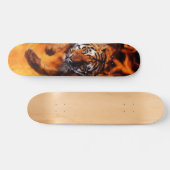 Flame Tiger Skateboard (Horizontaal)