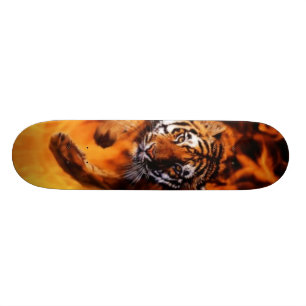 Flame Tiger Skateboard