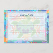 Flame Turtle merkt Kaarten op (Achterkant)