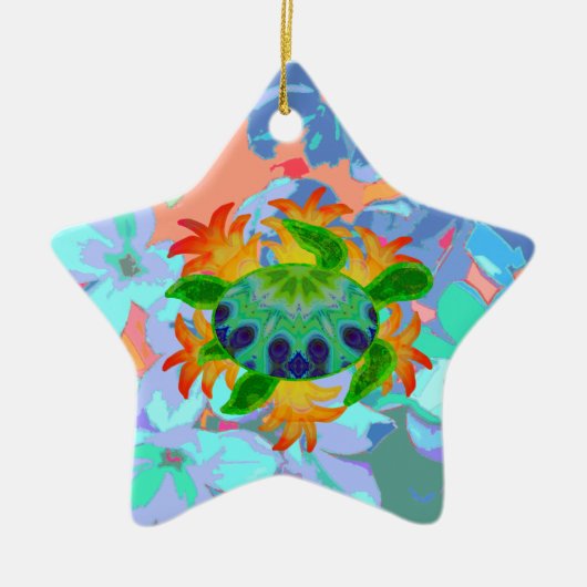 Flame Turtle Star Ornament (Voorkant)