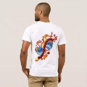 🔥Flame Voyager Tee🔥 – Fire Fist Style T-shirt (Achterkant volledig)