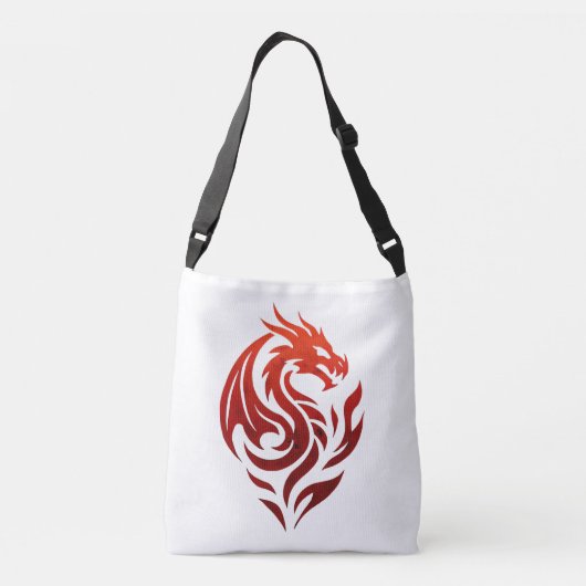 Flameborn Dargon Pact Dargon Logo Crossbody Tas (Achterkant)