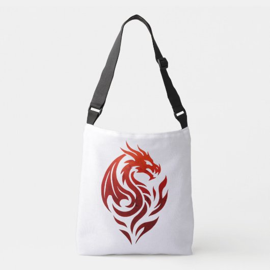 Flameborn Dargon Pact Dargon Logo Crossbody Tas (Voorkant)