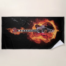 Flamed Guitar