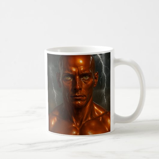 Flamed Huoïd Robot Koffiemok (Rechts)