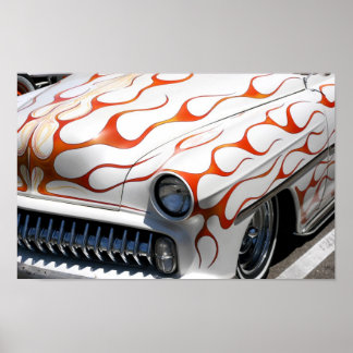 Flamed KCustom Poster