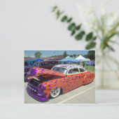 Flamed Sedan Briefkaart (Staand voorkant)