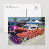 Flamed Sedan Briefkaart (Voorkant / Achterkant)