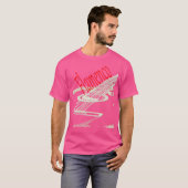 Flamenco akoestische gitarist t-shirt (Voorkant volledig)