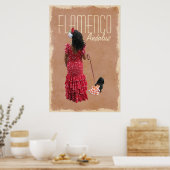 Flamenco Andaluz Poster (Keuken)