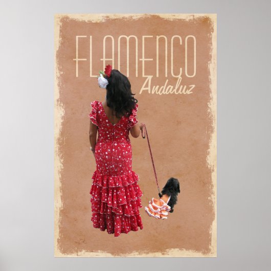 Flamenco Andaluz Poster (Voorkant)