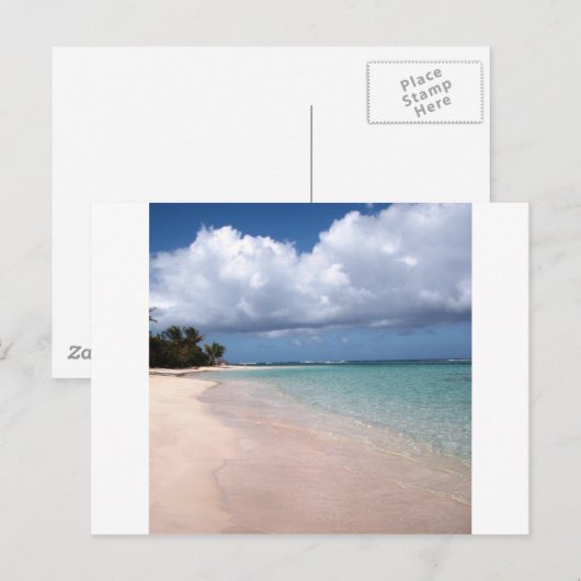 Flamenco Beach Culebra Briefkaart (Voorkant / Achterkant)