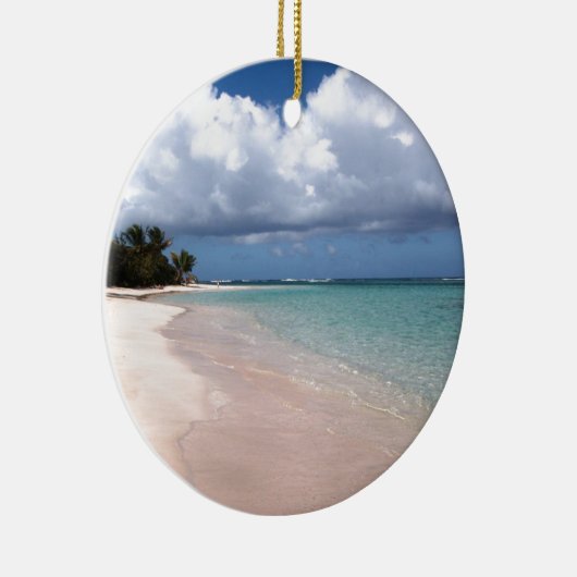 Flamenco Beach Culebra Keramisch Ornament (Rechts)